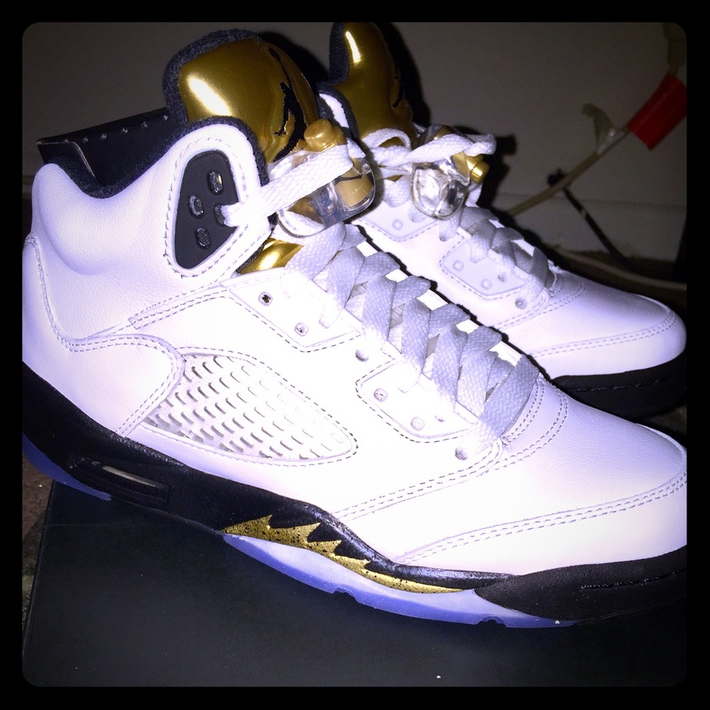 Air Jordan V Retro 5 Metallic Gold Coin - NEW IN BOX - (2016) 🔥🔥🔥
